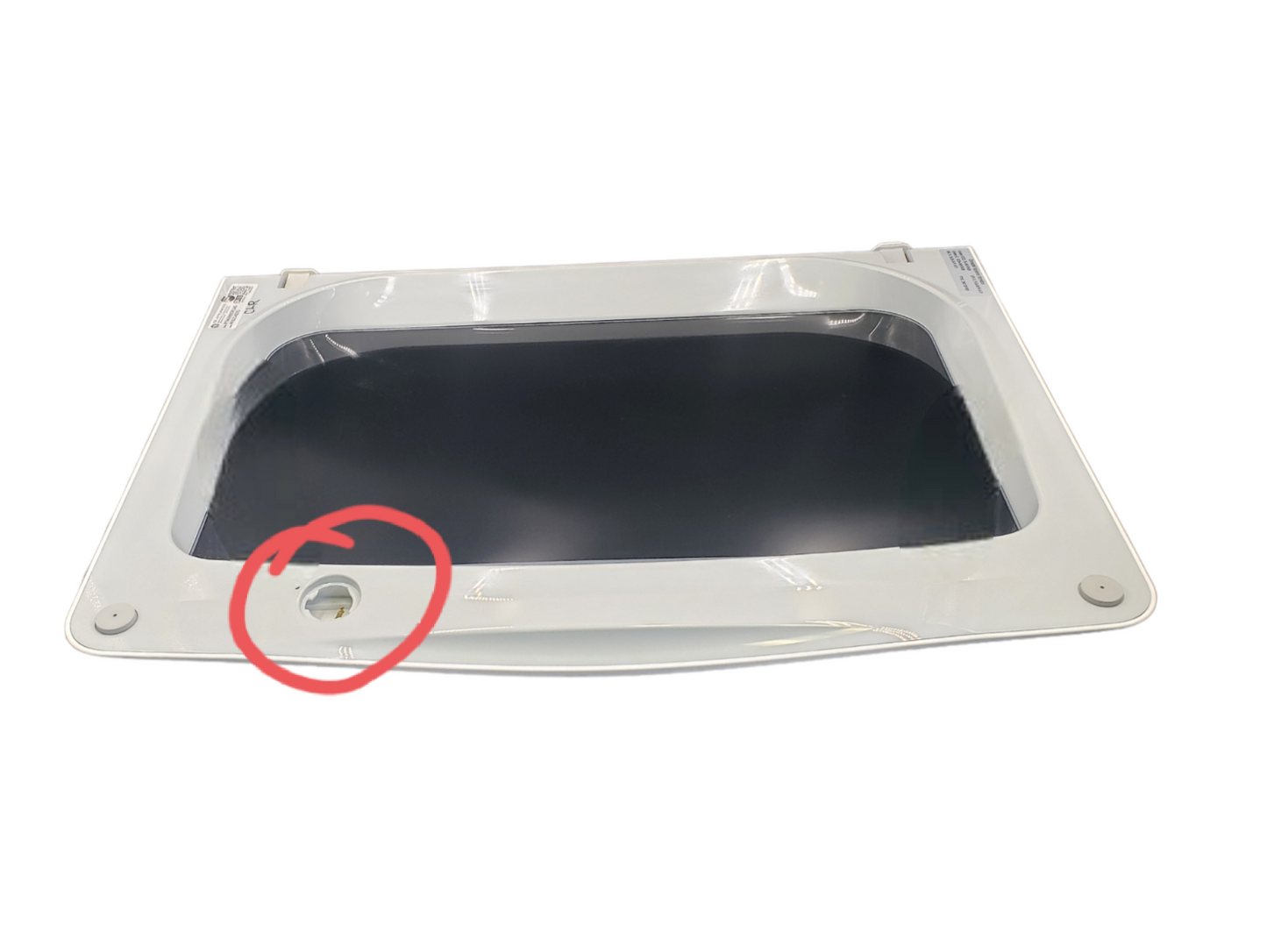 New GE Washer Glass Frame Lid WH10X35297 **Same Day Shipping & 60 Days Warranty*