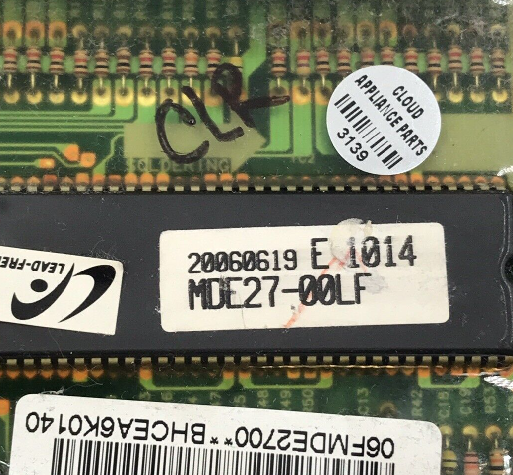 Genuine Samsung Dryer Control Boar MFS-MDE27-00 Same Day Ship & 60 Days Warranty