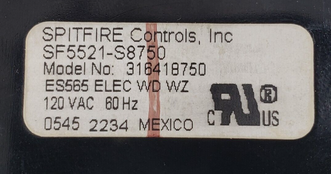 Genuine Frigidaire Range Control 316418750 Same Day Shipping & 60 Days Warranty*