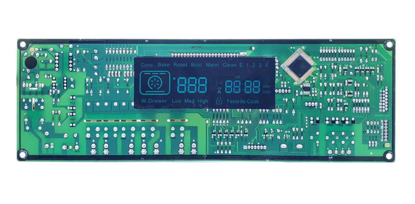 Genuine Samsung Range Control Board DE92-02588F Same Day Ship & 60 Days Warranty