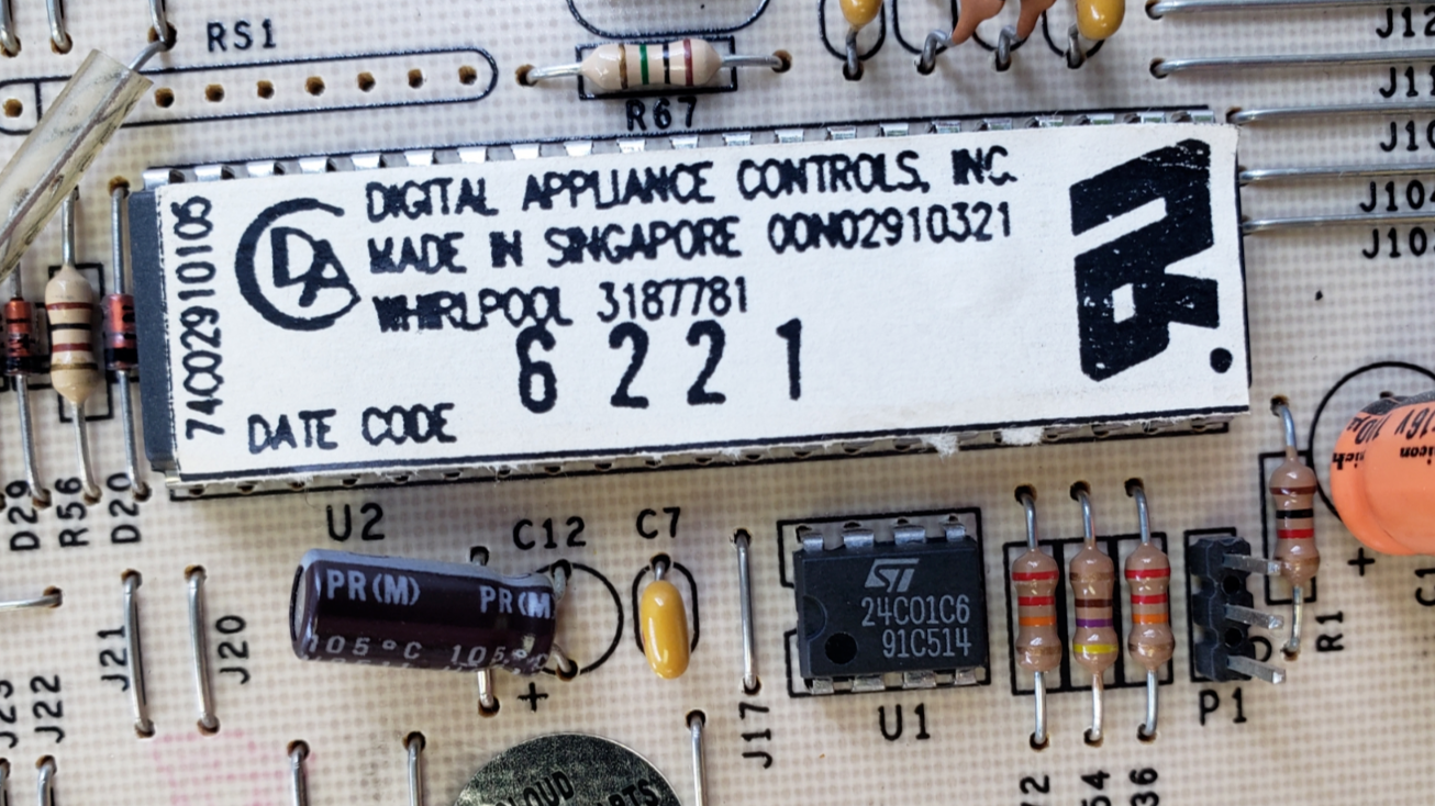 Genuine Whirlpool Range Control Board 3187781 *Same Day Ship & 60 Days Warranty*