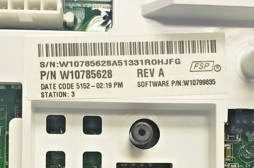 Genuine Whirlpool Washer Control W10785628 Same Day Shipping & 60 Days Warranty*