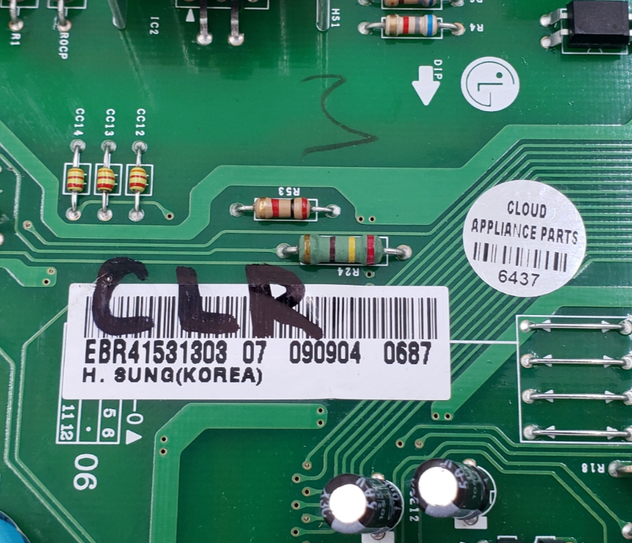 Genuine LG Refrigerator Control EBR41531303 Same Day Shipping & 60 Days Warranty