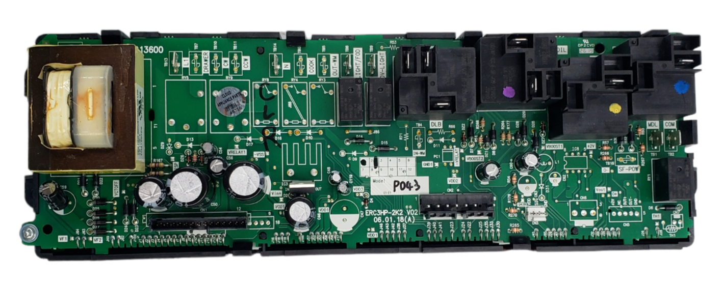 Genuine GE Range Control Board 164D4779P043 Same Day Shipping & 60 Days Warranty