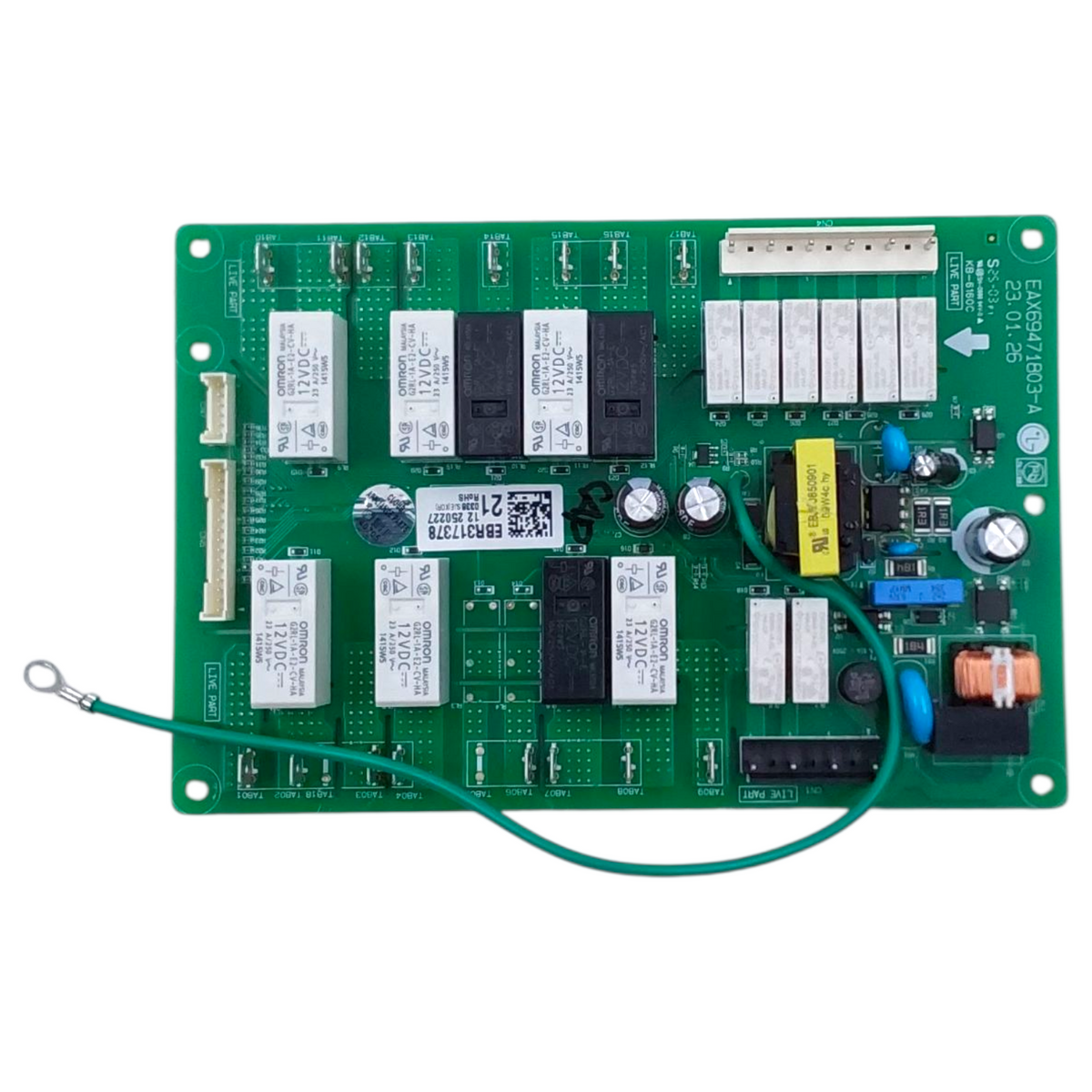 LG New Range Control Board Assembly EBR31737821 Same Day Ship & 60 Days Warranty