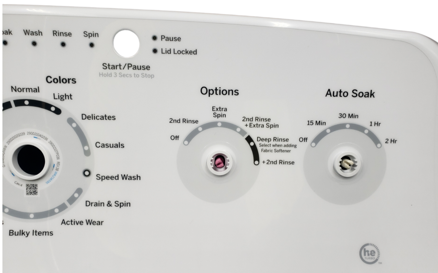 New Genuine GE Dryer Control Panel WH22X28844 *Same Day Ship & 60 Days Warranty*