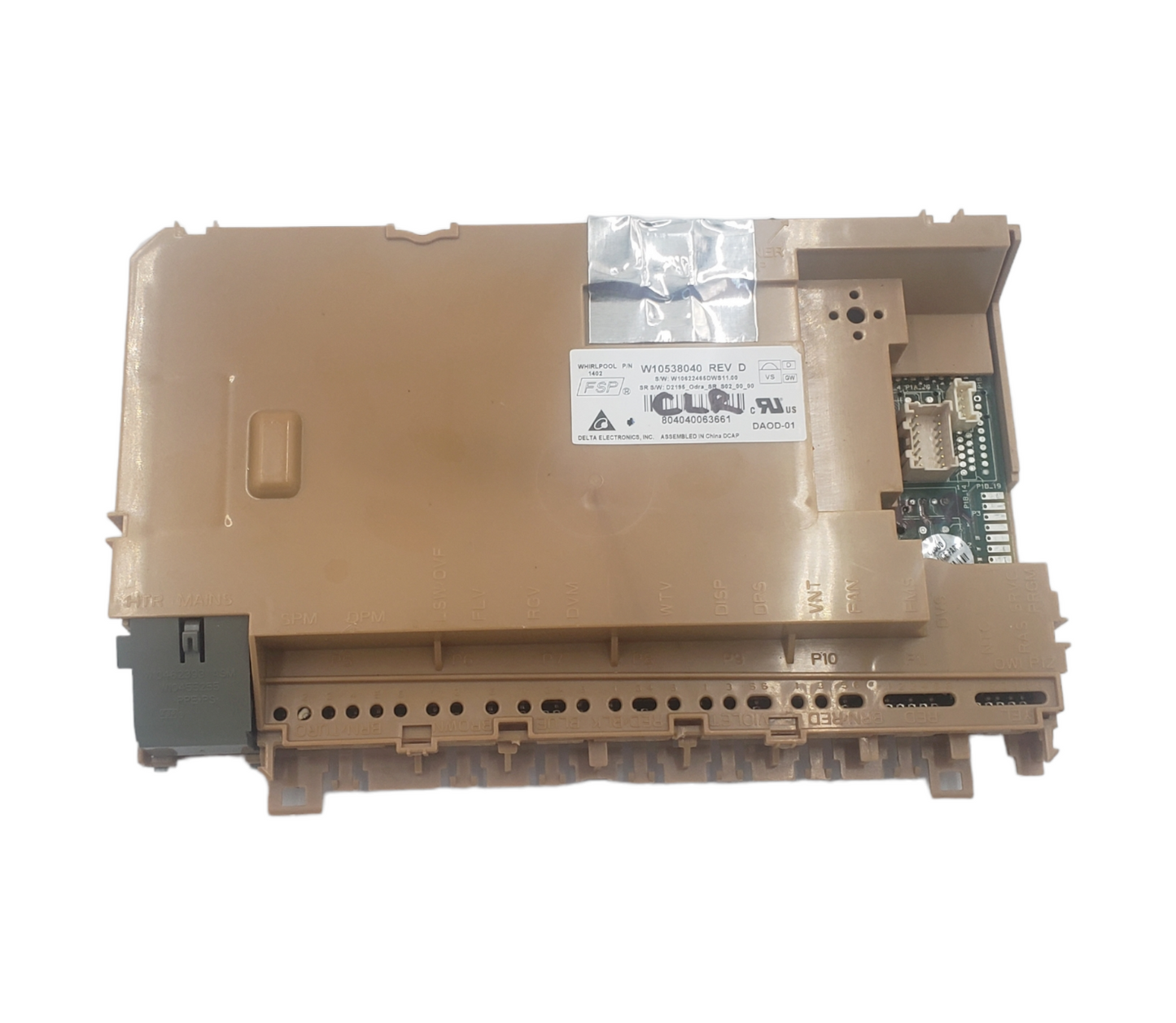 Genuine Whirlpool Dishwasher Control W10538040 *Same Day Ship & 60 Days Warranty
