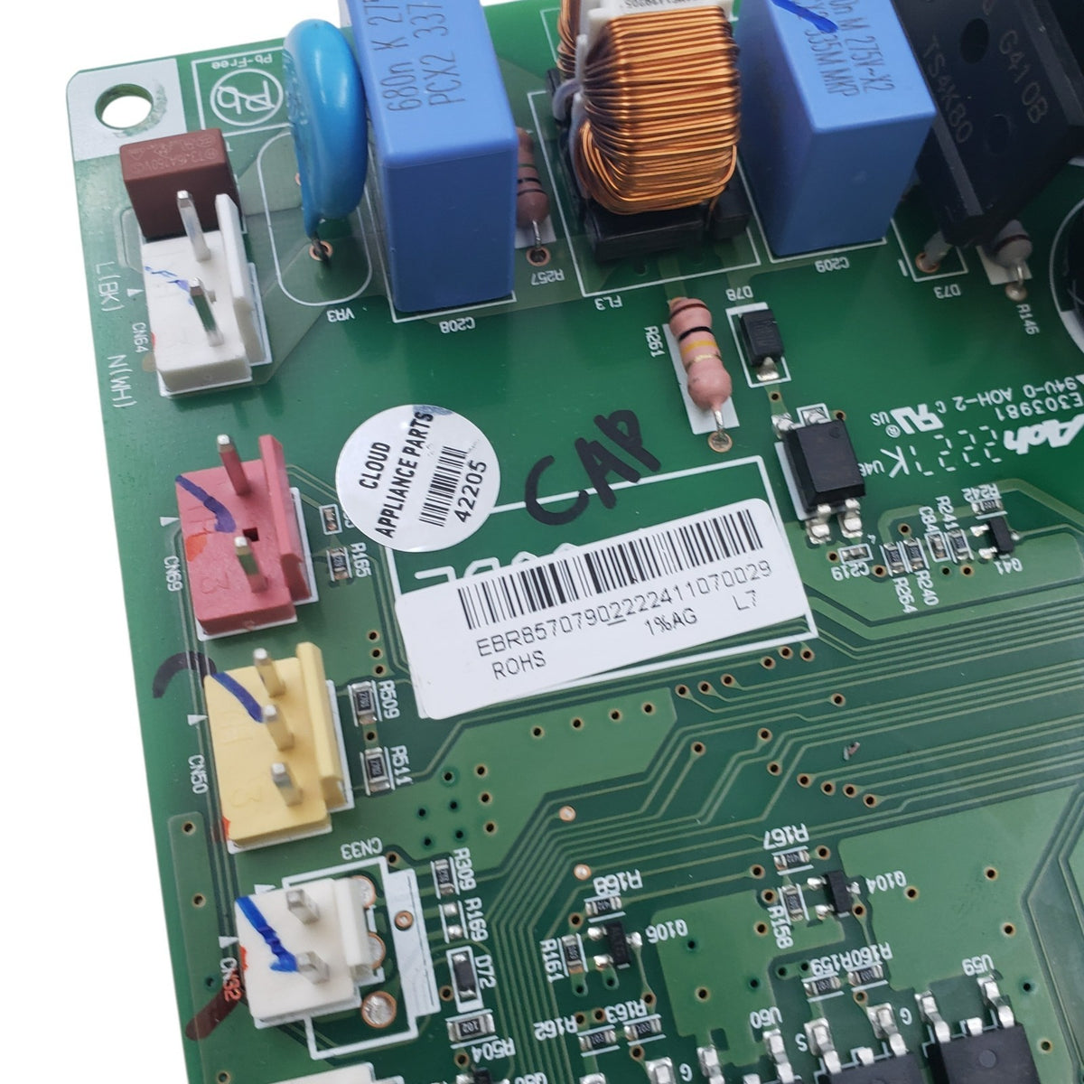 LG Genuine Oven/Range Control Board EBR85707902 Same Day Ship & 60 Days Warranty