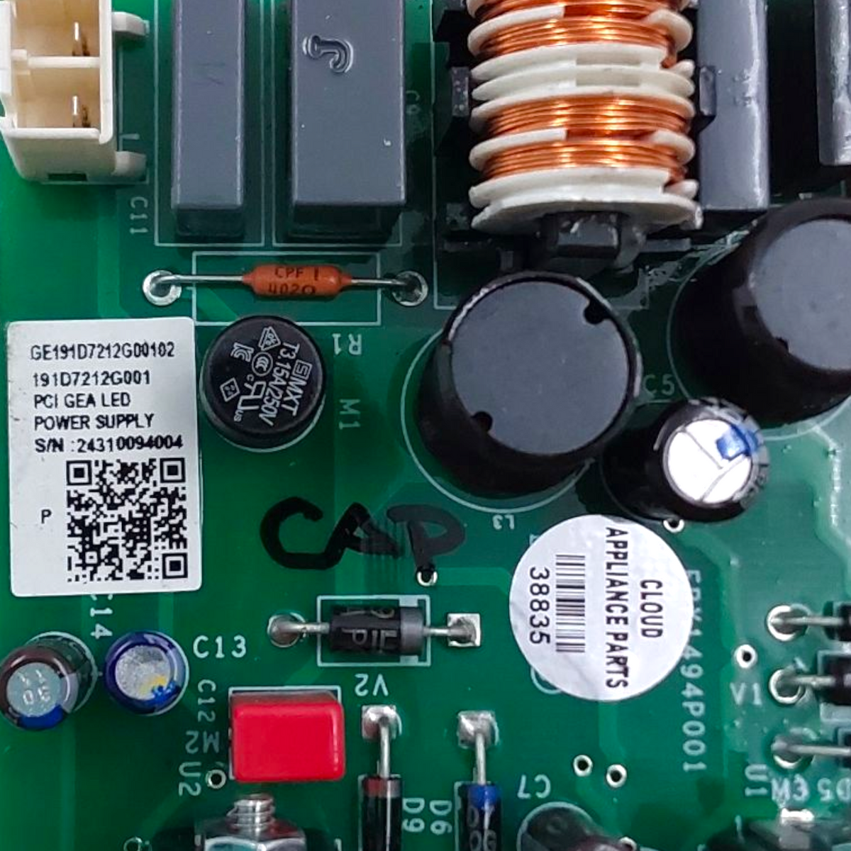 New GE Electric Oven Control Board 191D7212G001 Same Day Ship & 60 Days Warranty