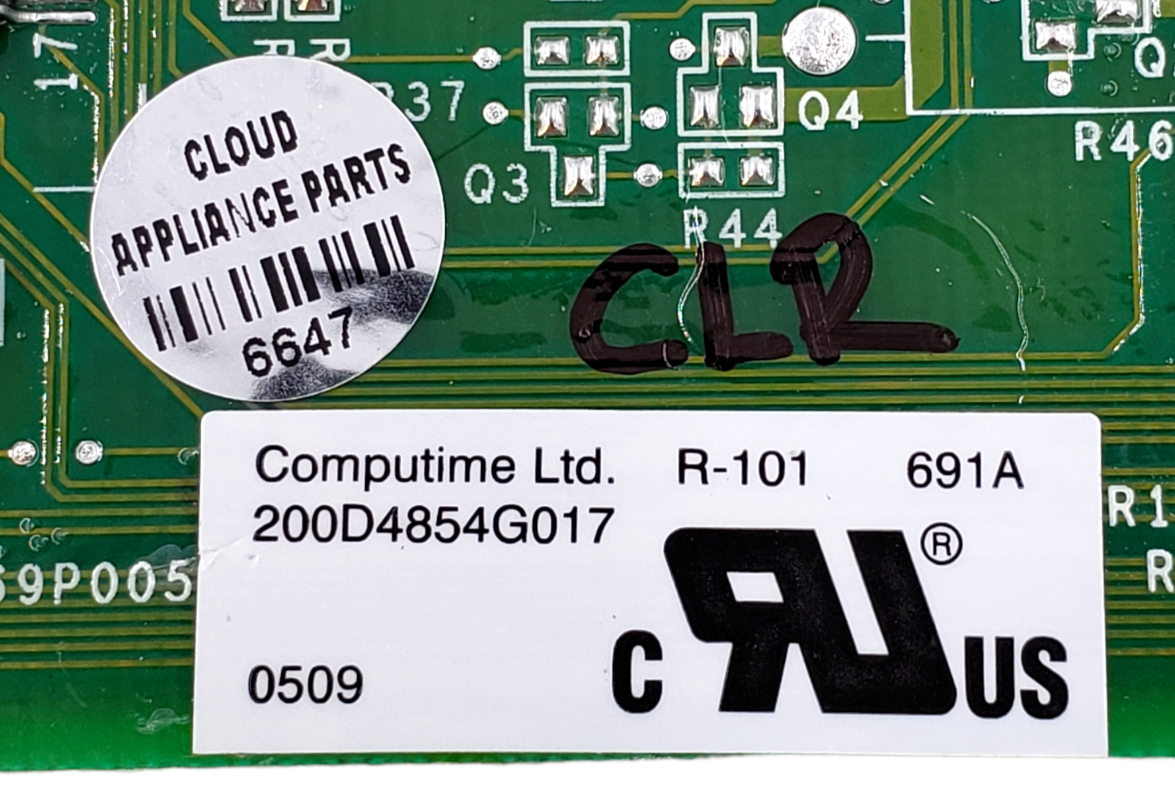 Genuine GE Refrigerator Control 200D4854G017  *Same Day Ship & 60 Days Warranty*