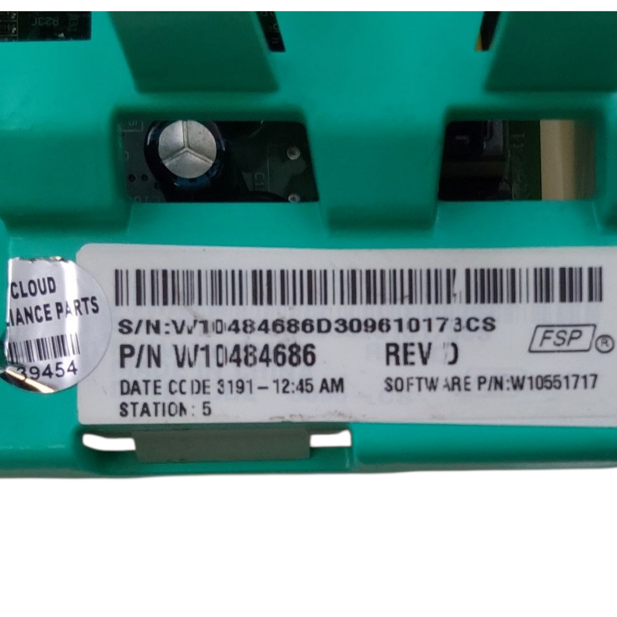 Whirlpool OEM Washer Control Board W10484686 Same Day Ship & 60 Days Warranty