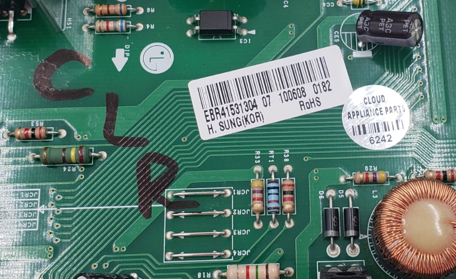 Genuine LG Refrigerator Control EBR41531304 Same Day Shipping & 60 Days Warranty