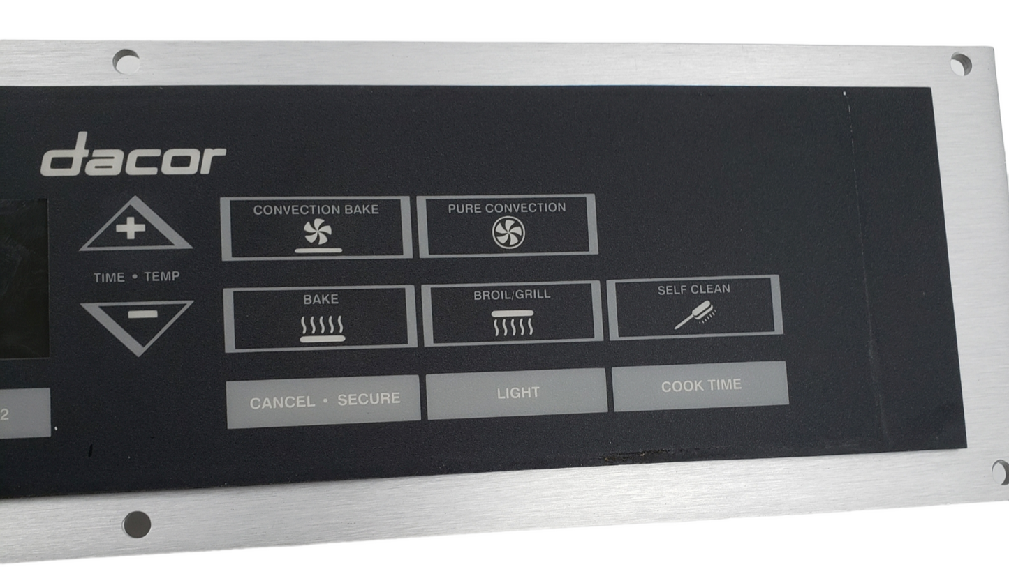 New Genuine Dacor Range Touch Panel 62309B Same Day Shipping & 60 Days Warranty
