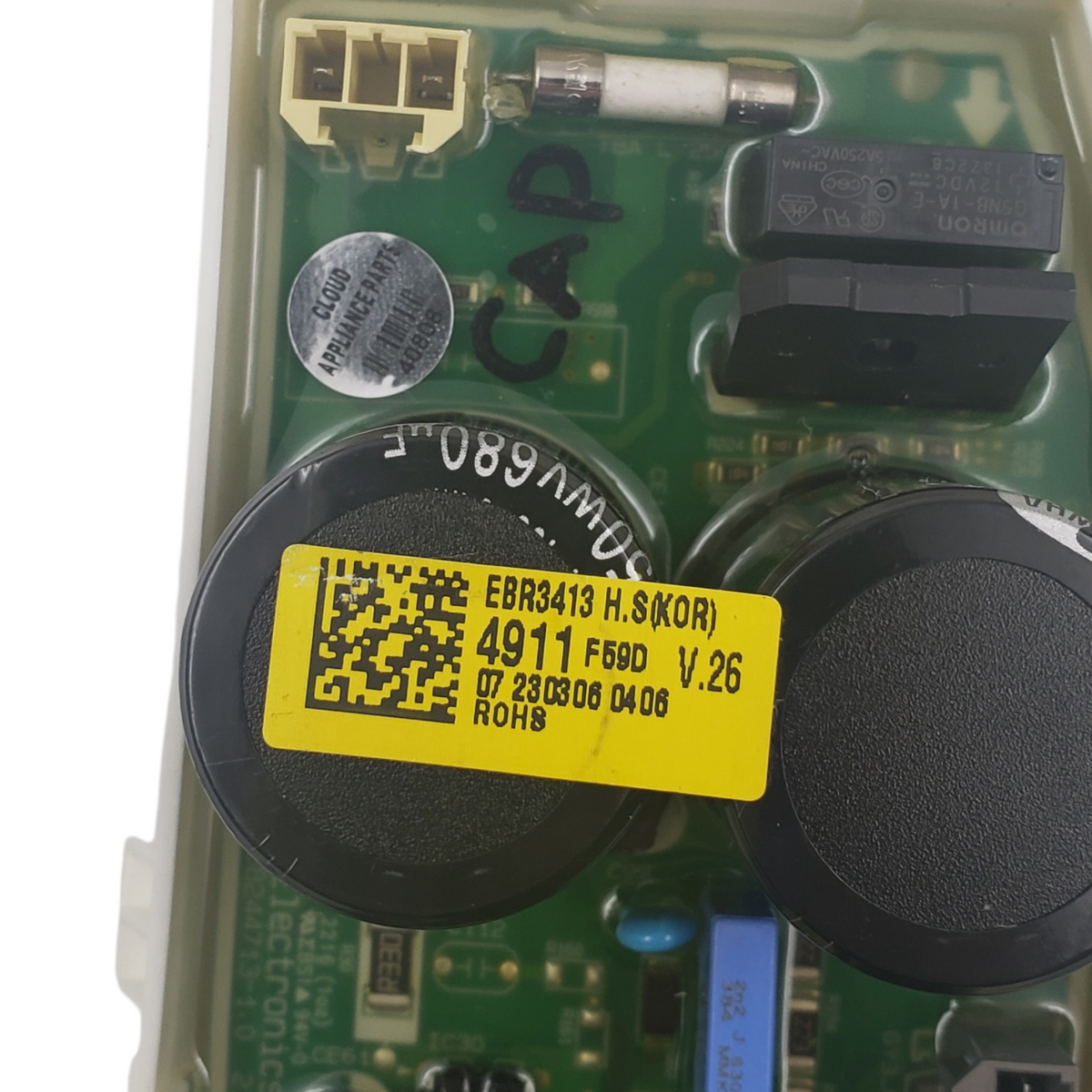 LG Genuine Washer Control Board EBR34134911 Same Day Shipping & 60 Days Warranty