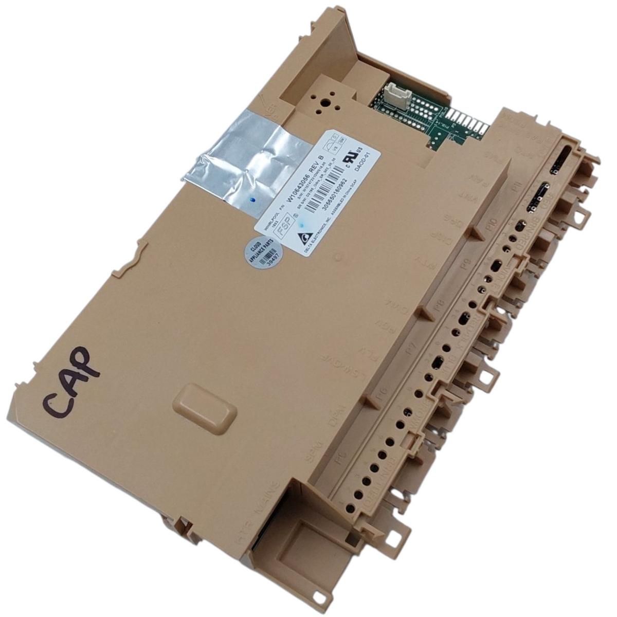 Whirlpool OEM Dishwasher Board W10643056  *Same Day Shipping & 60 Days Warranty*