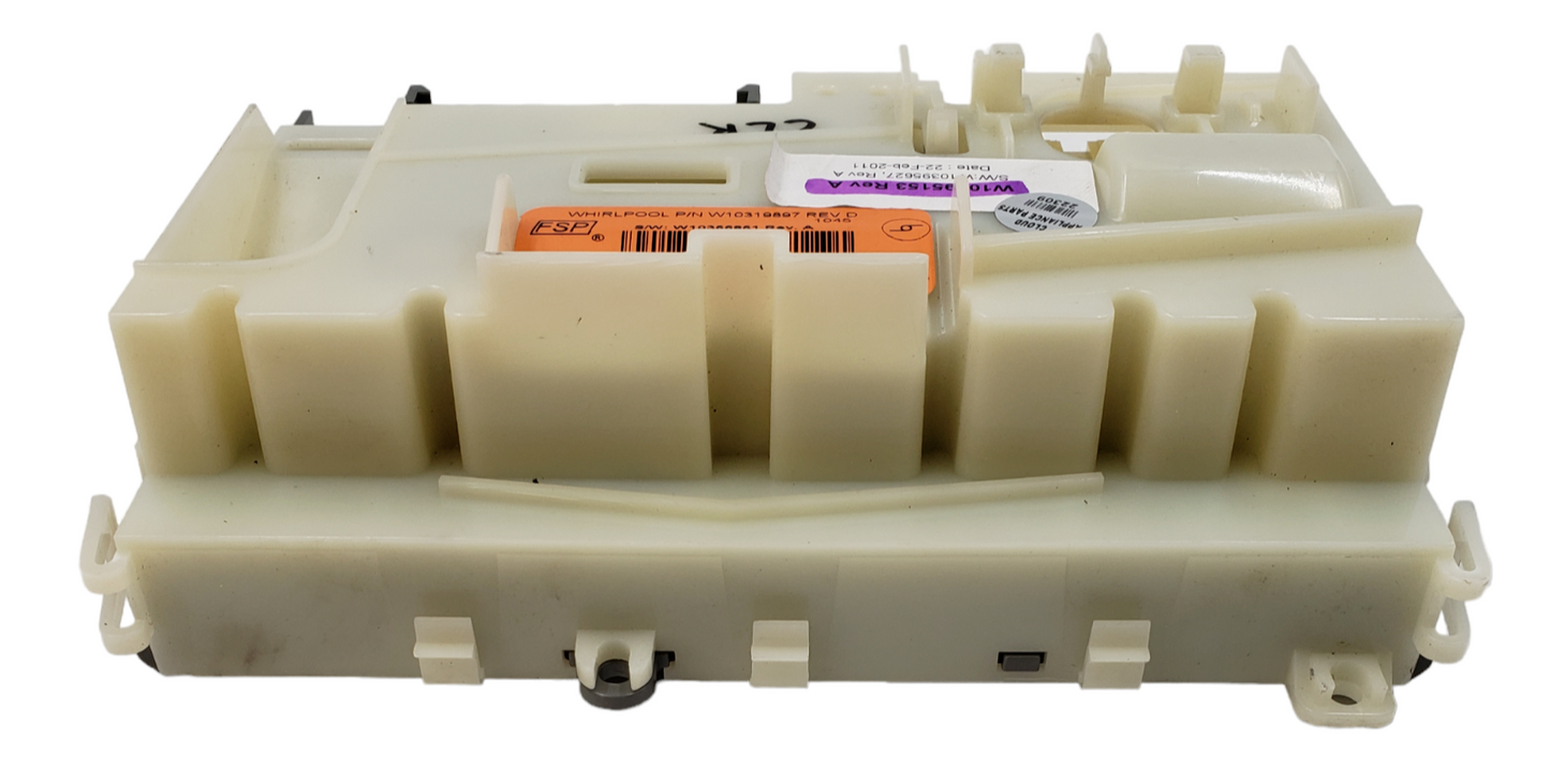 Genuine Whirlpool Dishwasher C. Board W10395153 Same Day Ship & 60 Days Warranty