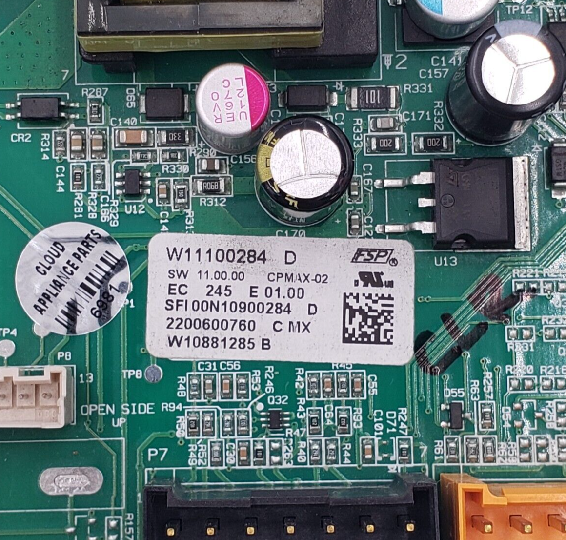 New Whirlpool  Range Control Board W11100284  *Same Day Ship & 60 Days Warranty*