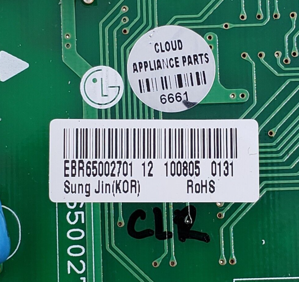 Genuine LG Refrigerator Control EBR65002701 Same Day Shipping & 60 Days Warranty