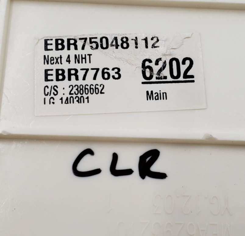 Genuine LG Washer Control Board EBR77636202 Same Day Shipping & 60 Days Warranty