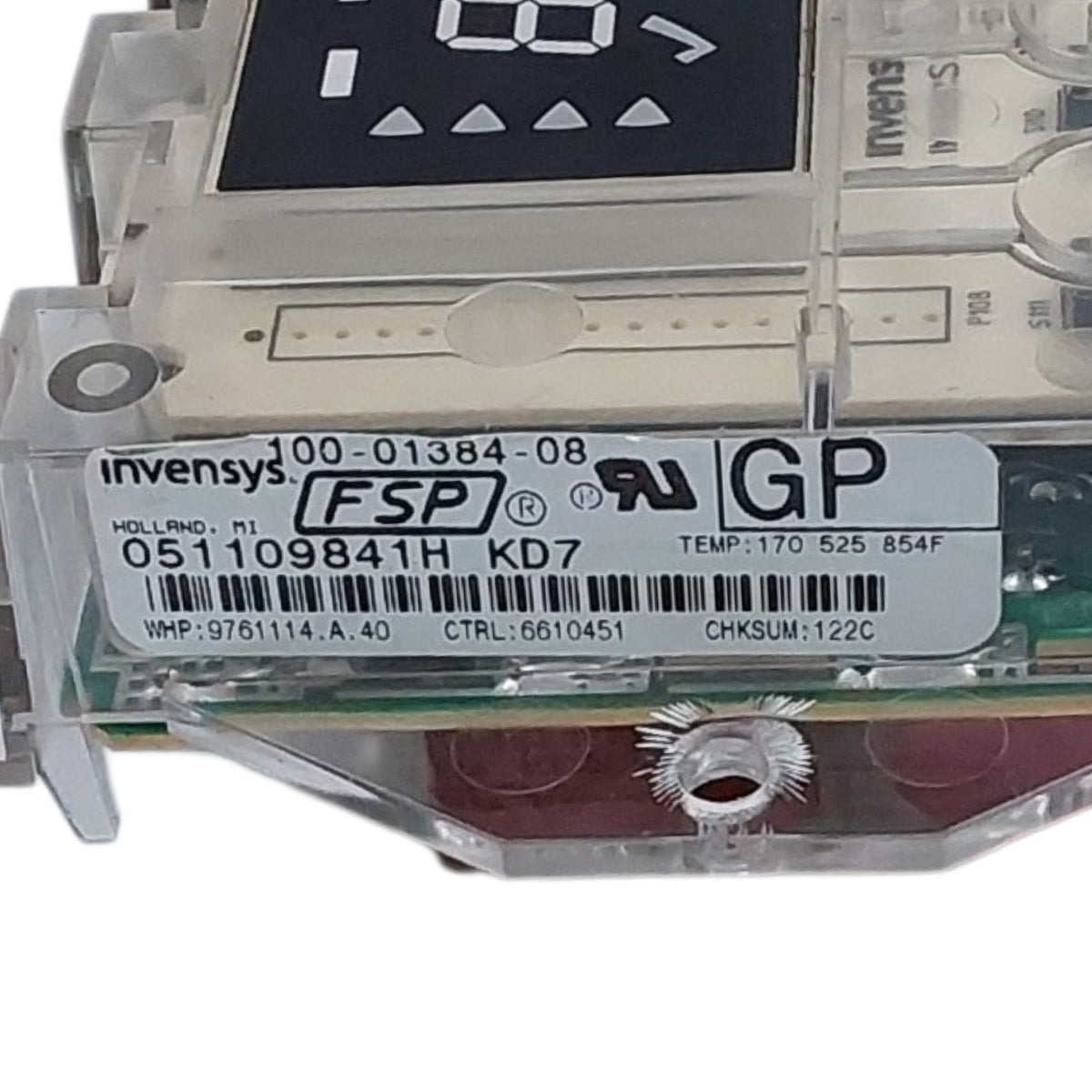 Whirlpool Genuine Range Control Board 9761114 *Same Day Ship & 60 Days Warranty*