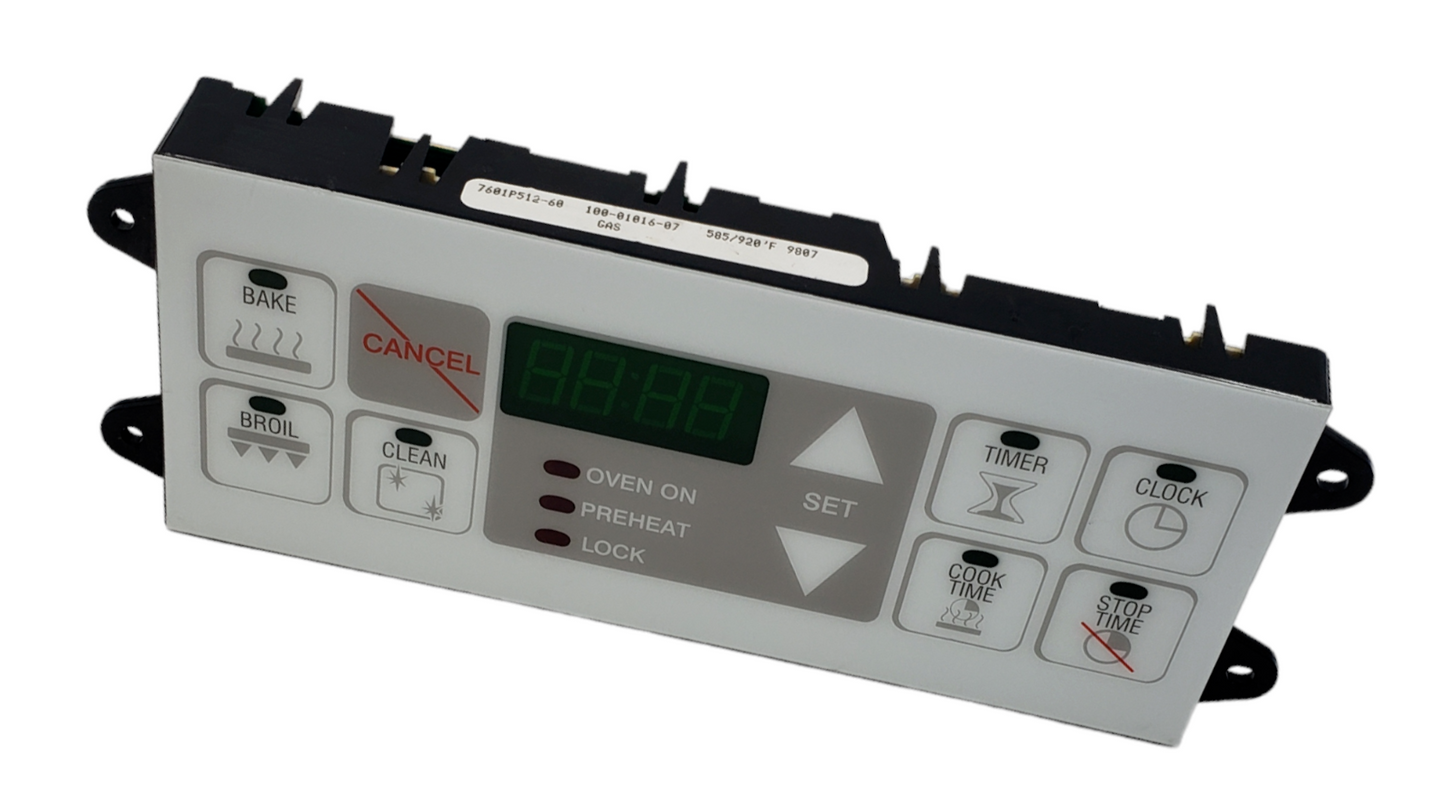 Genuine Whirlpool Range Control 7601P512-60 Same Day Shipping & 60 Days Warranty