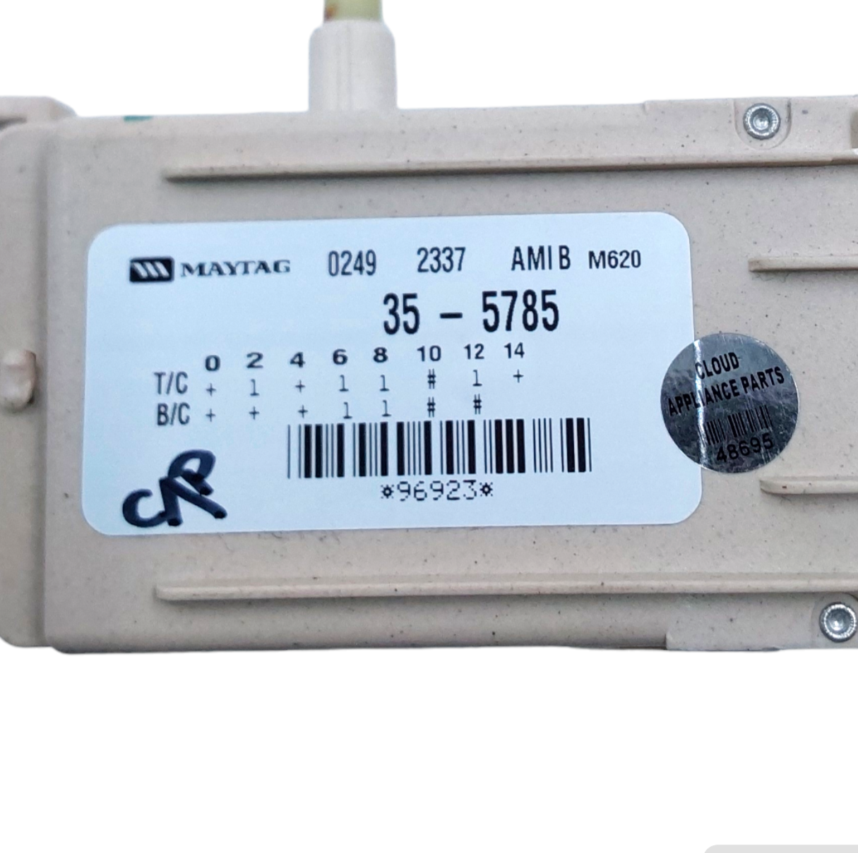 Genuine Whirlpool Washer Timer Assembly 35-5785 Same Day Ship & 60 Days Warranty
