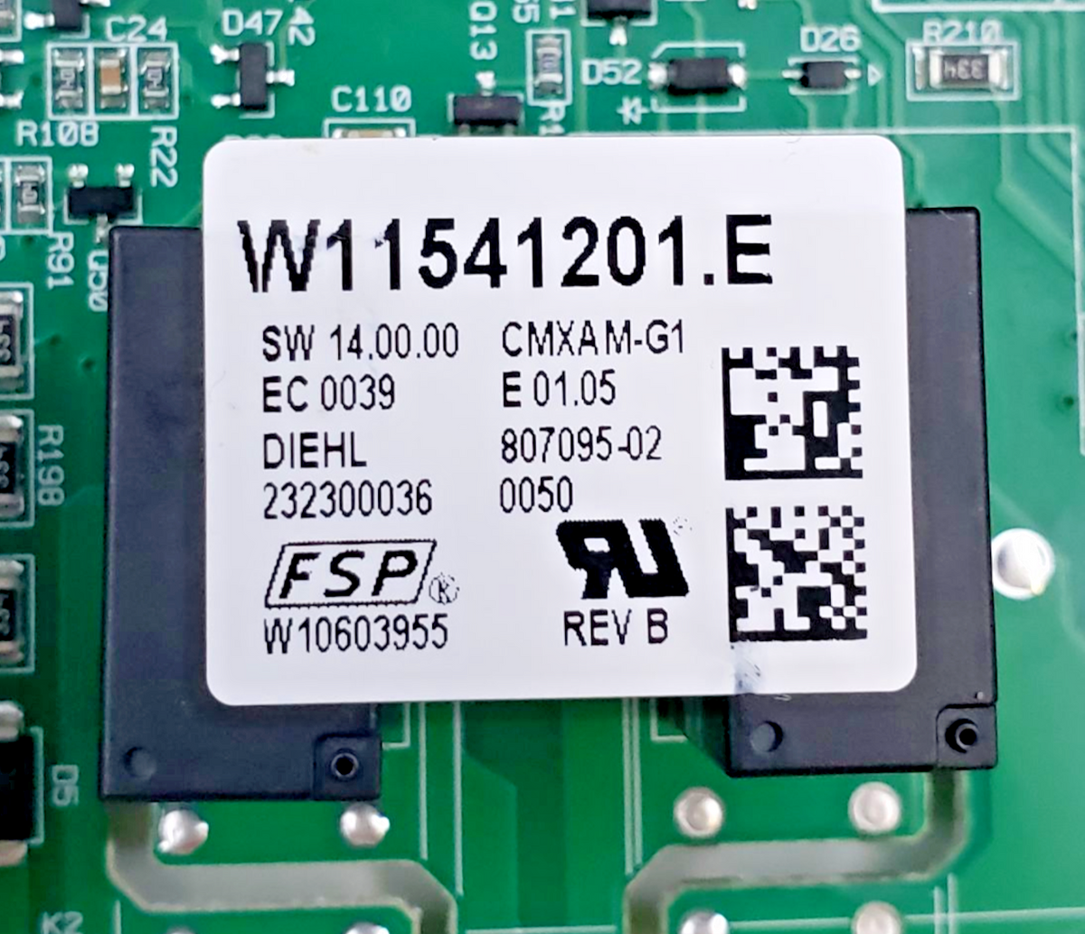 Genuine Whirlpool Range Control Board W11541201 Same Day Ship & 60 Days Warranty
