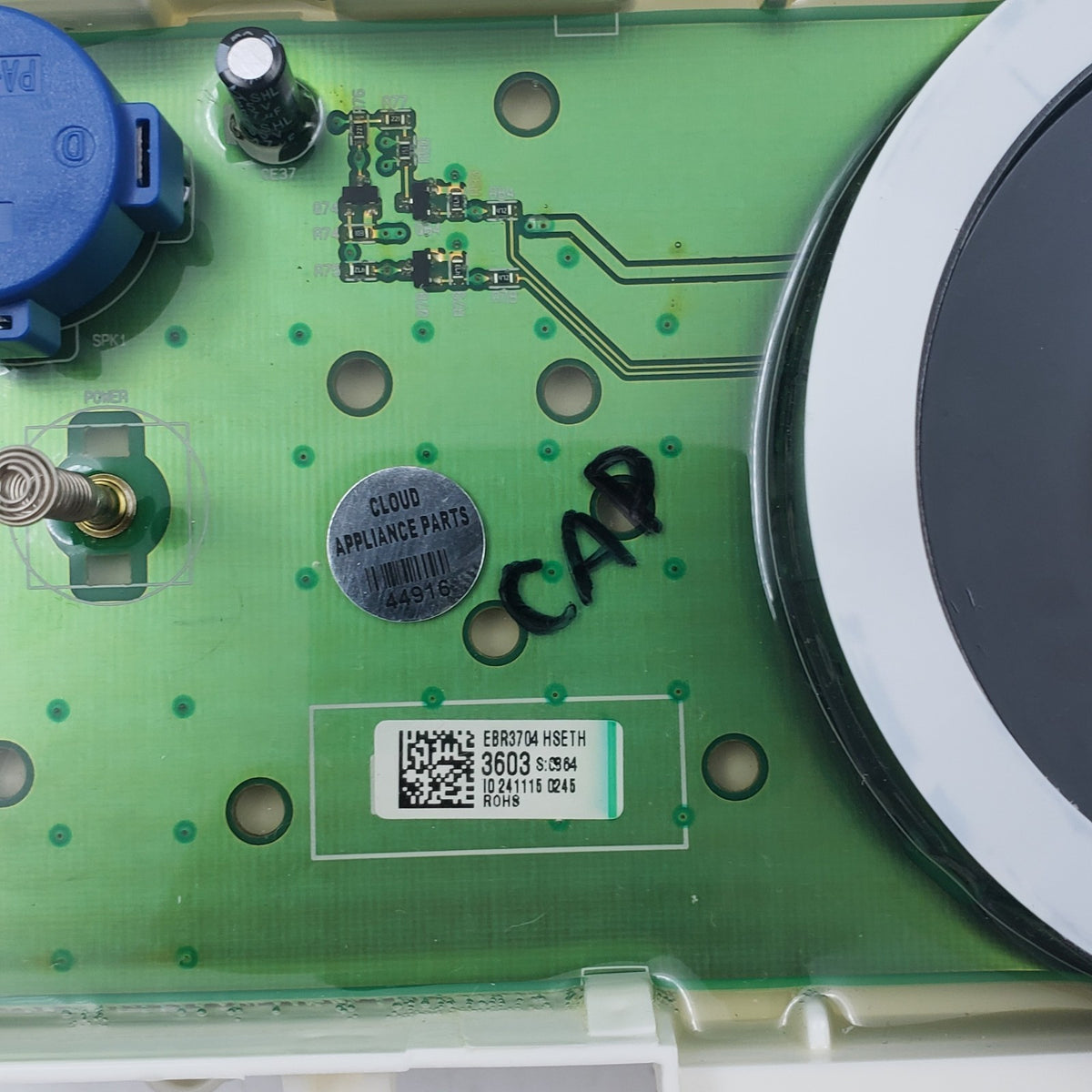 LG Genuine Washer Control Board EBR34134924 New Same Day Ship & 60 Days Warranty