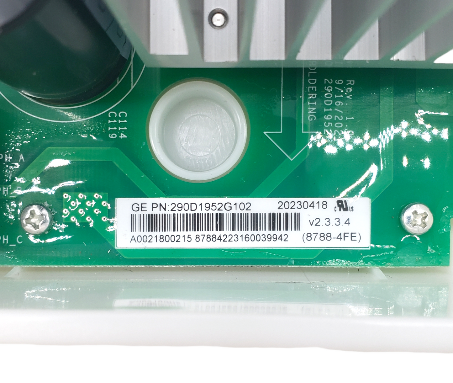 New GE Washer Inverter Board 290D1952G102 *Same Day Shipping & 60 Days Warranty*