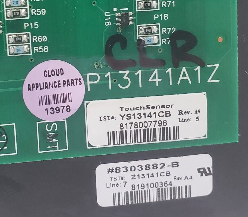 Genuine Whirlpool Oven Control Panel 8303882 *Same Day Shipp & 60 Days Warranty*