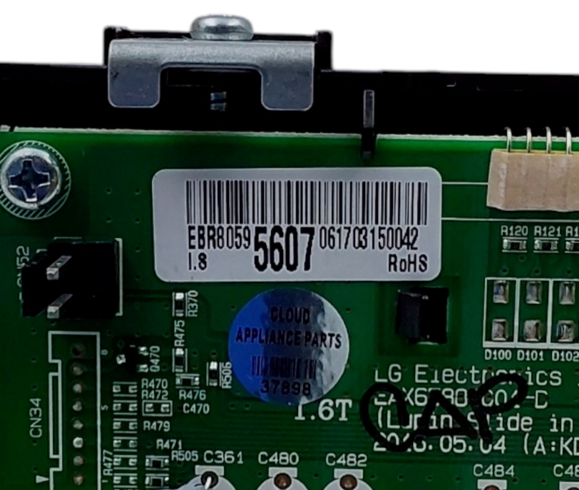Genuine LG Range Control Board EBR80595607 Same Day Shipping & 60 Days Warranty*