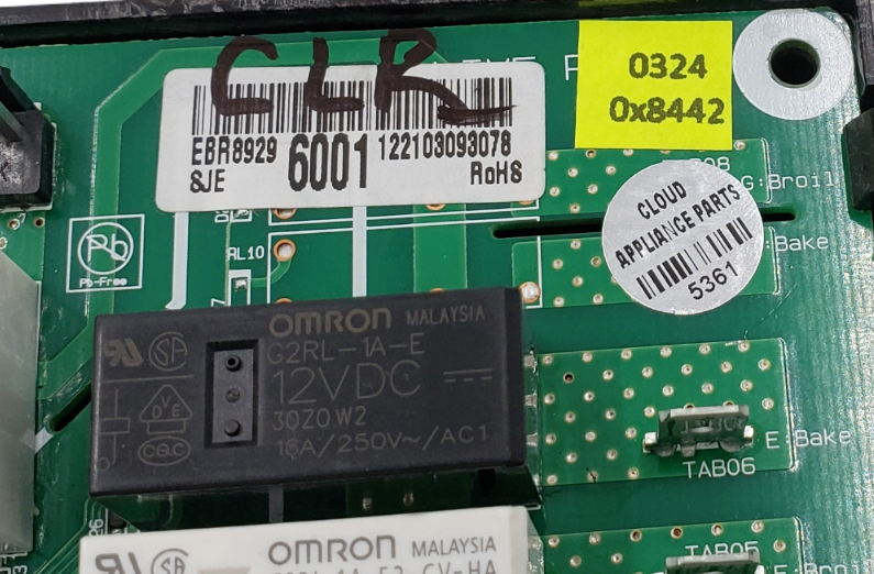 Genuine LG Oven Control Board EBR89296001 Same Day Shipping & *60 Days Warranty*