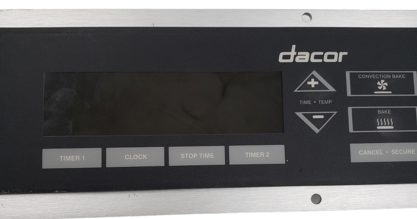 New Genuine Dacor Range Touch Panel 62309B Same Day Shipping & 60 Days Warranty