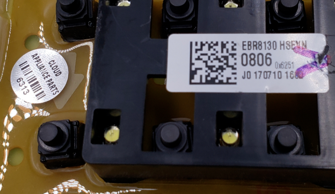 Genuine LG Washer Control Board EBR81300806 Same Day Shipping & 60 Days Warranty