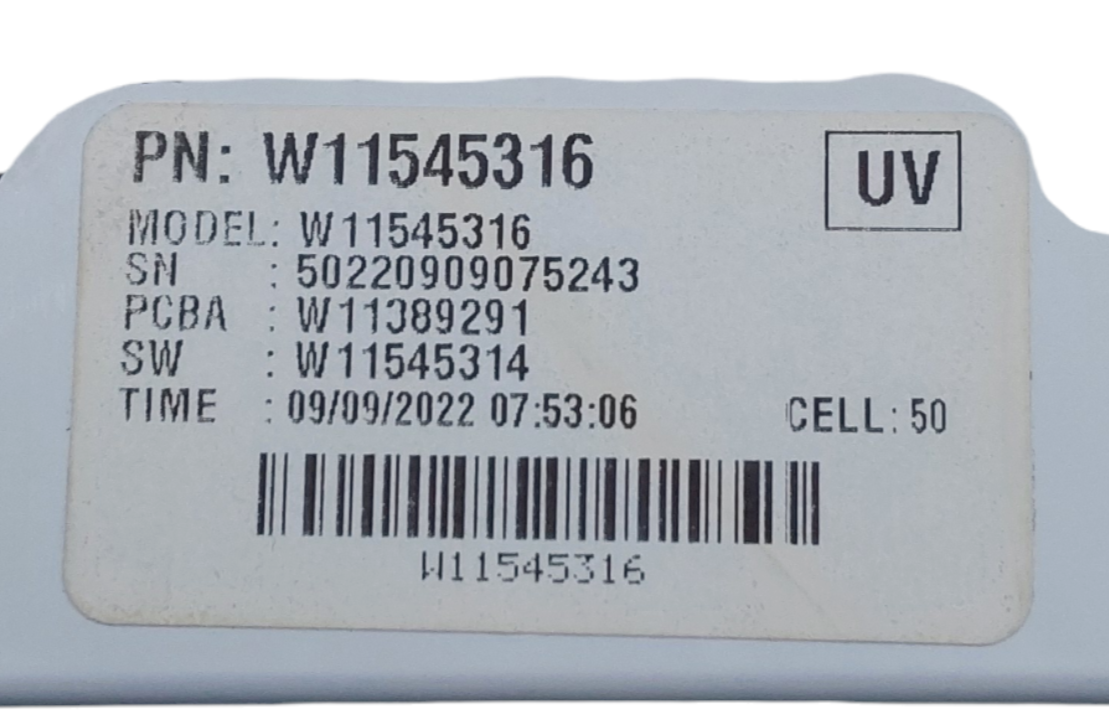 Genuine Whirlpool Dryer Control Board W11545316 Same Day Ship & 60 Days Warranty