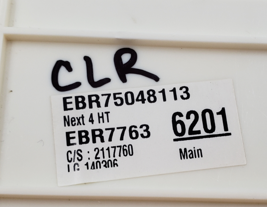 Genuine LG Washer Control Board EBR77636201 Same Day Shipping & 60 Days Warranty