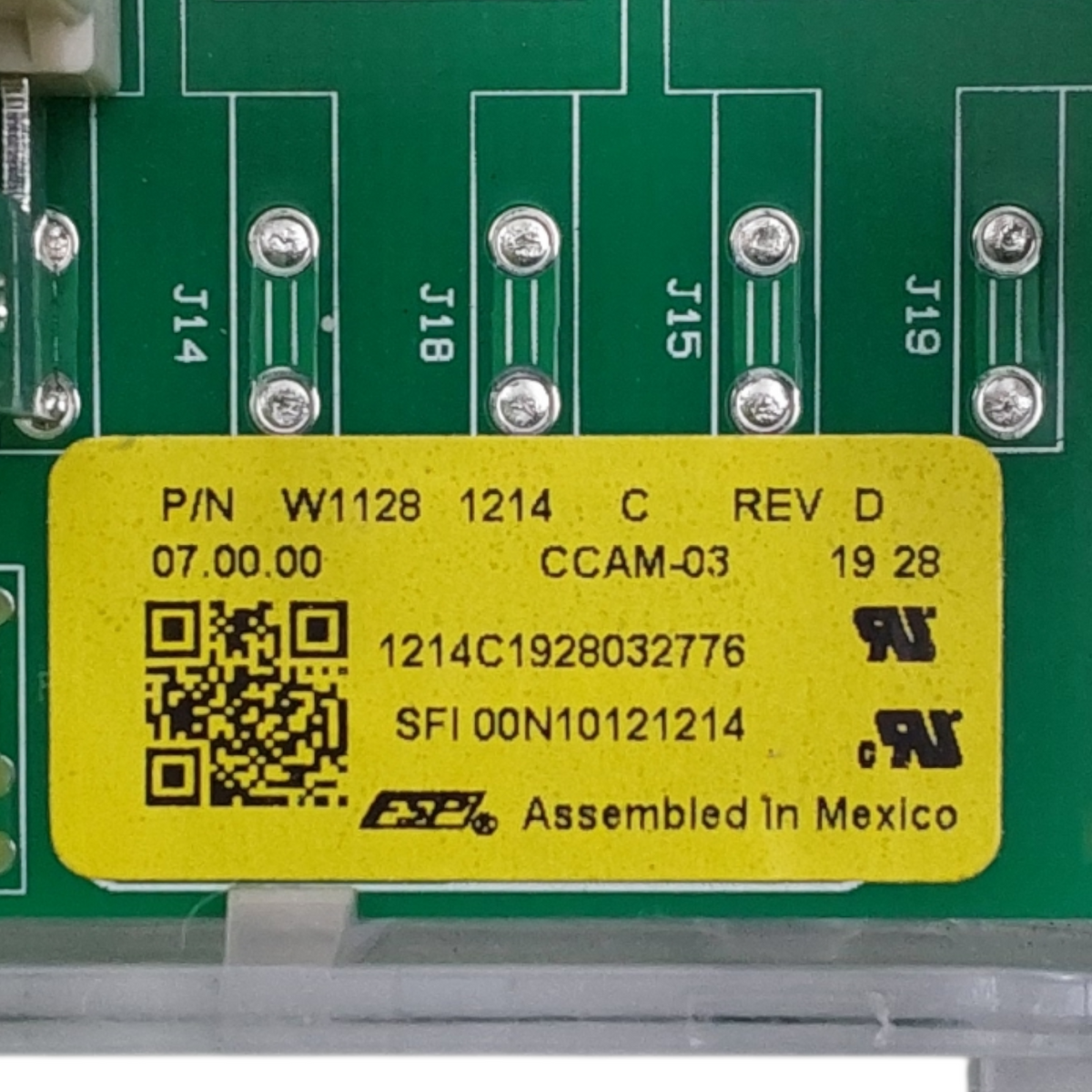 Whirlpool Genuine Oven Control Board W11281214 Same Day Ship & 60 Days Warranty*