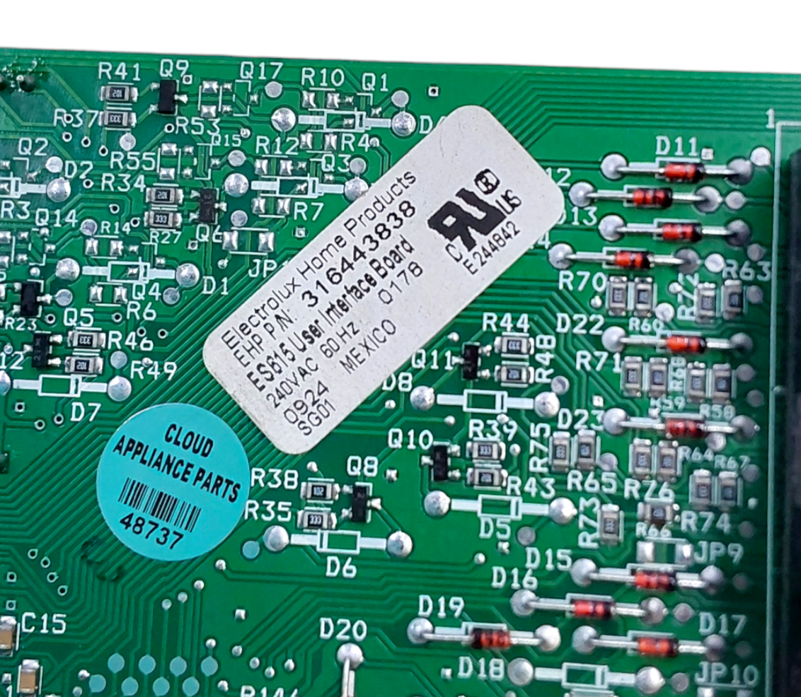 Genuine Frigidaire Oven Control Board 316443838 Same Day Ship & 60 Days Warranty