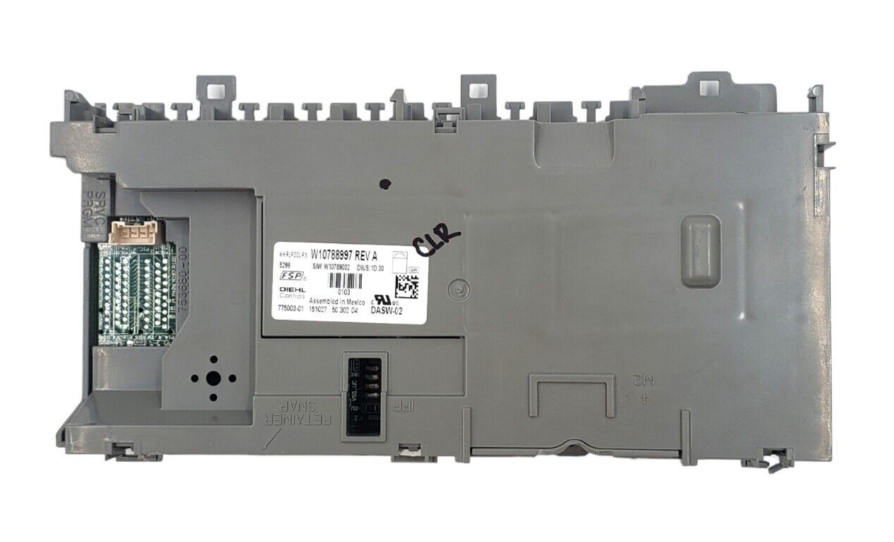 Genuine Whirlpool Dishwasher Control W10788997 Same Day Ship & 60 Days Warranty*