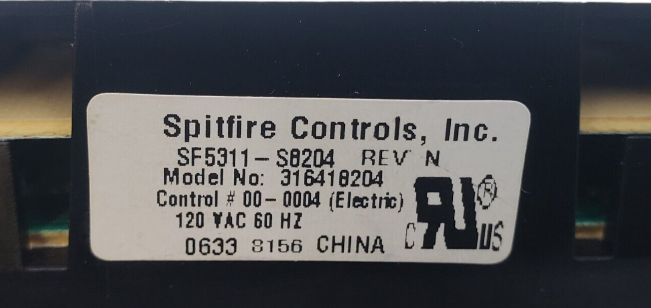 Genuine Frigidaire Oven Control Board 316418204 Same Day Ship & 60 Days Warranty