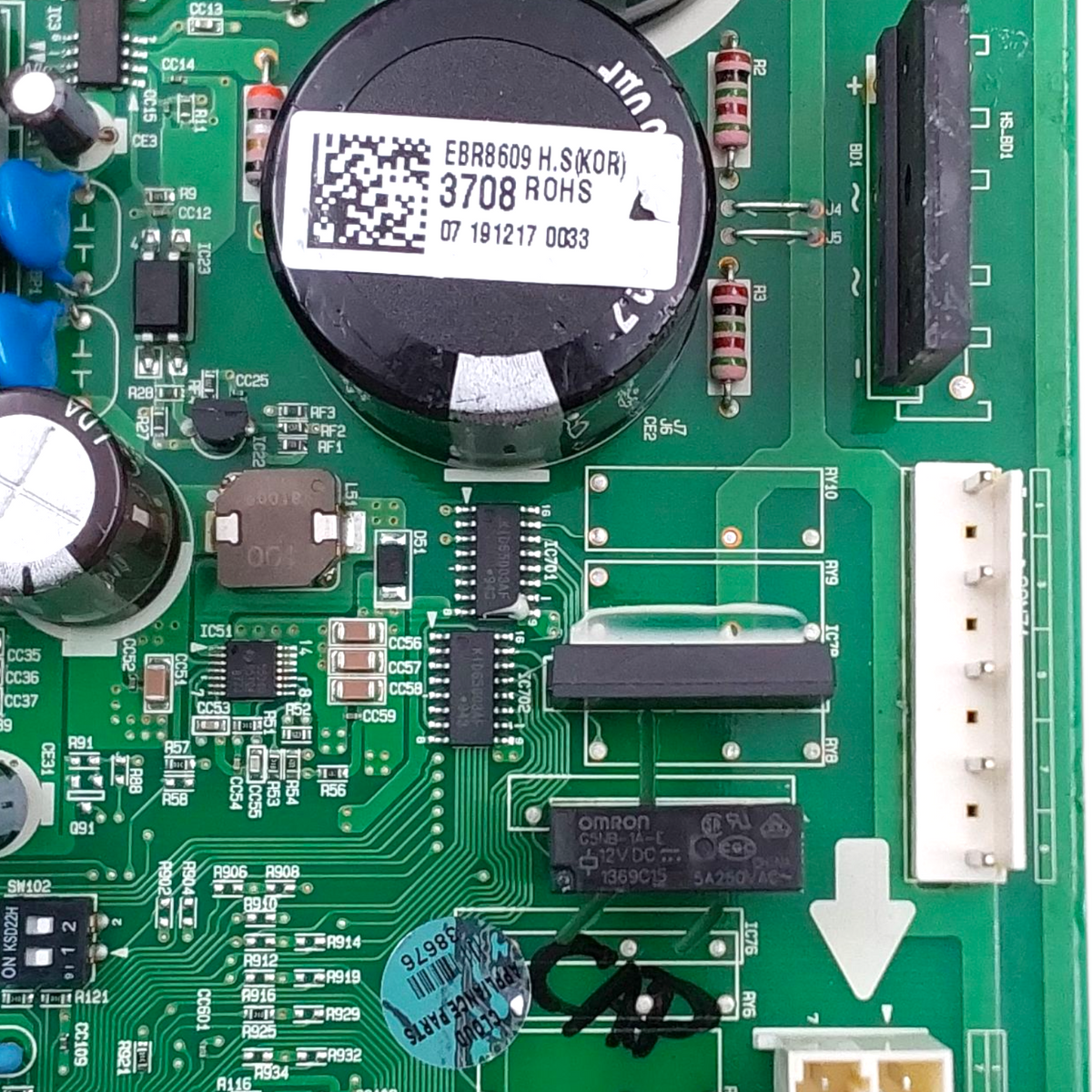 Genuine LG Fridge Control Board EBR86093708 Same Day Shipping & 60 Days Warranty