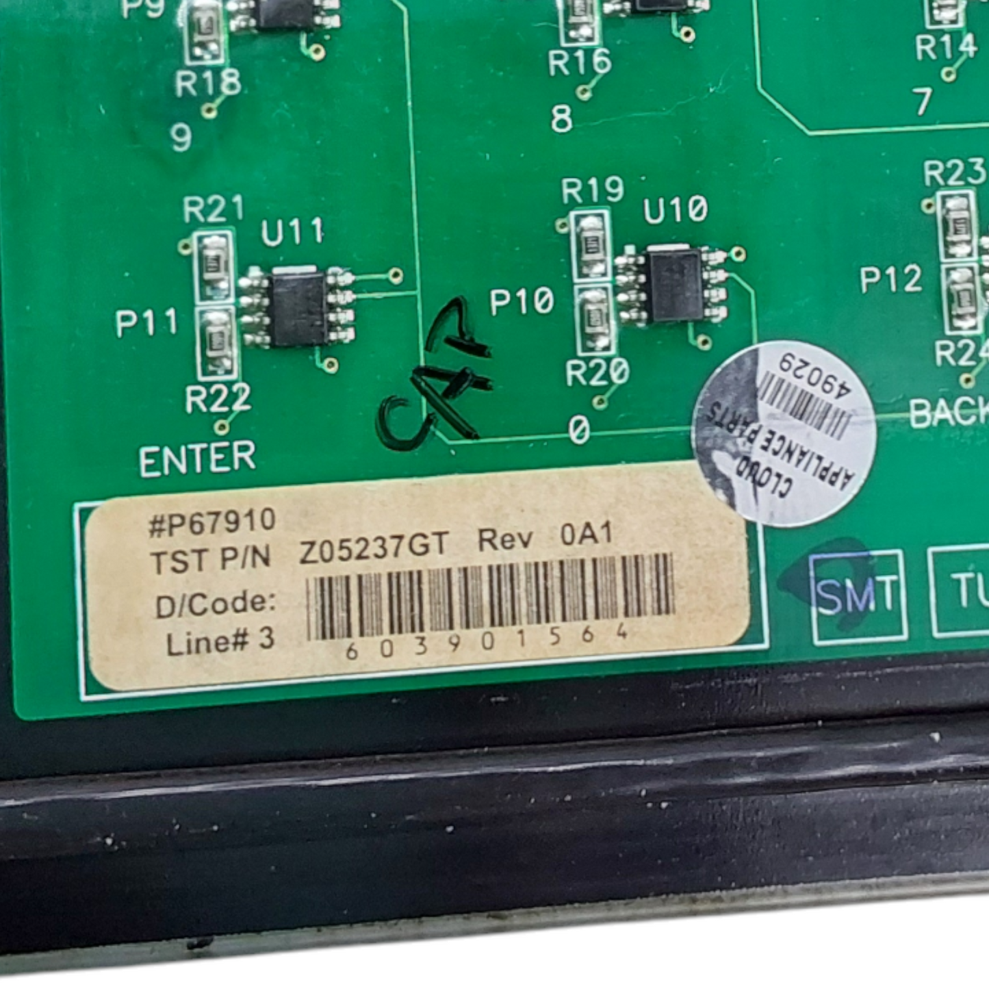 Genuine Whirlpool Oven Control Panel Z05237GT *Same Day Ship & 60 Days Warranty*