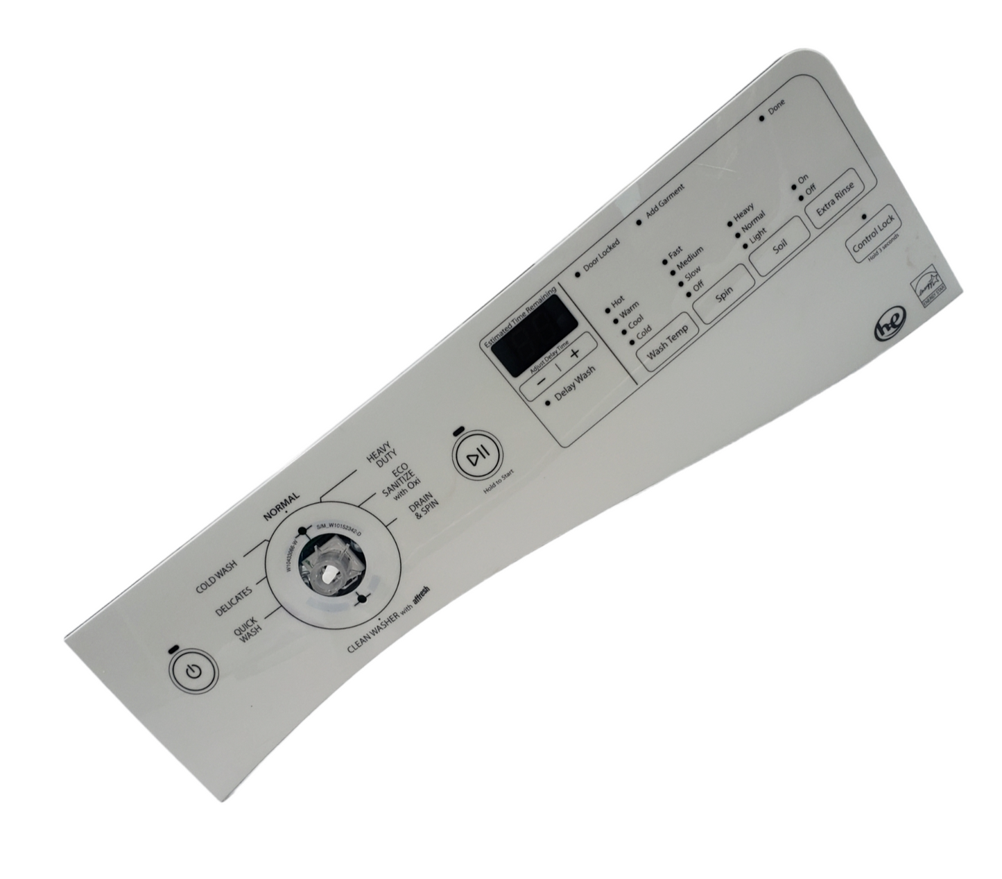 Genuine Whirlpool Washer Control Panel W10750475 Same Day Ship & 60 Day Warranty