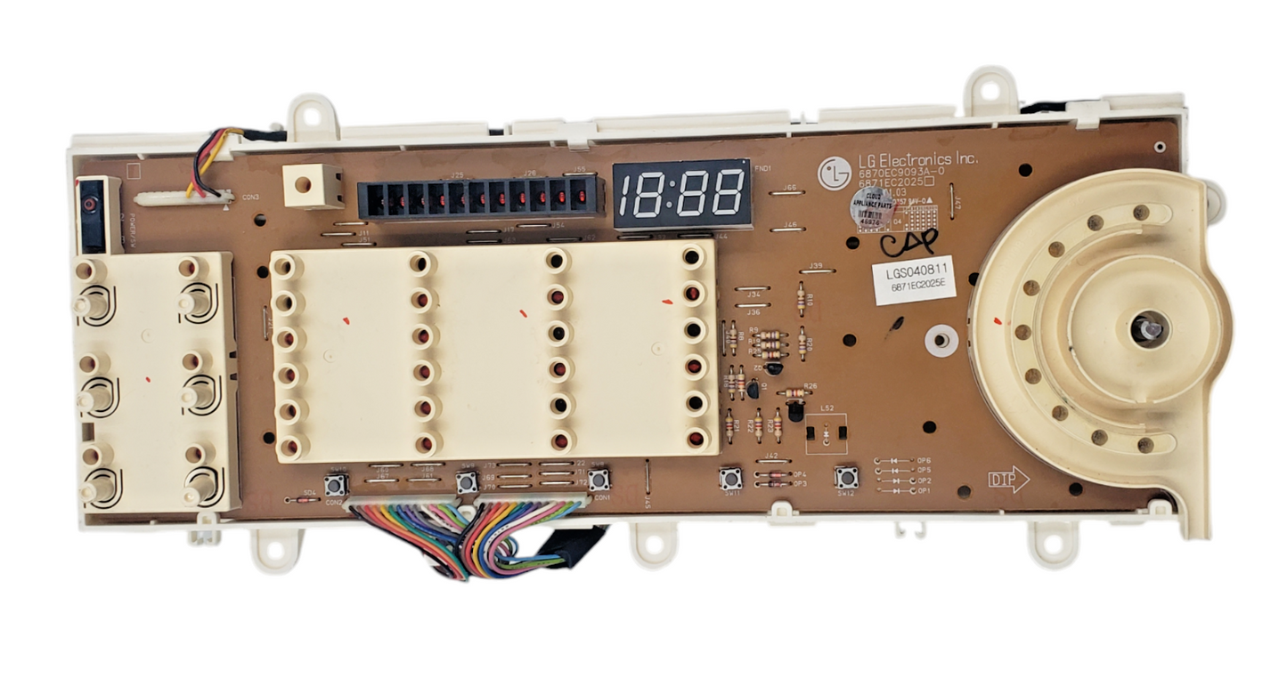 Genuine LG Washer Control Board 6871EC2025E Same Day Shipping & 60 Days Warranty