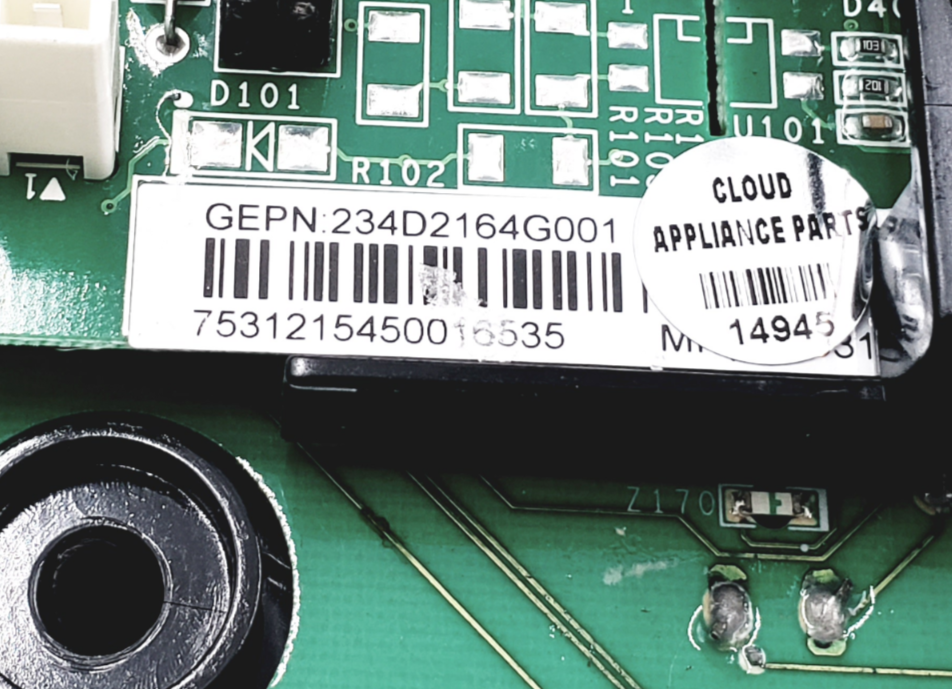 Genuine GE Washer Control Board 290D2164G001 **Same Day Ship & 60 Days Warranty*