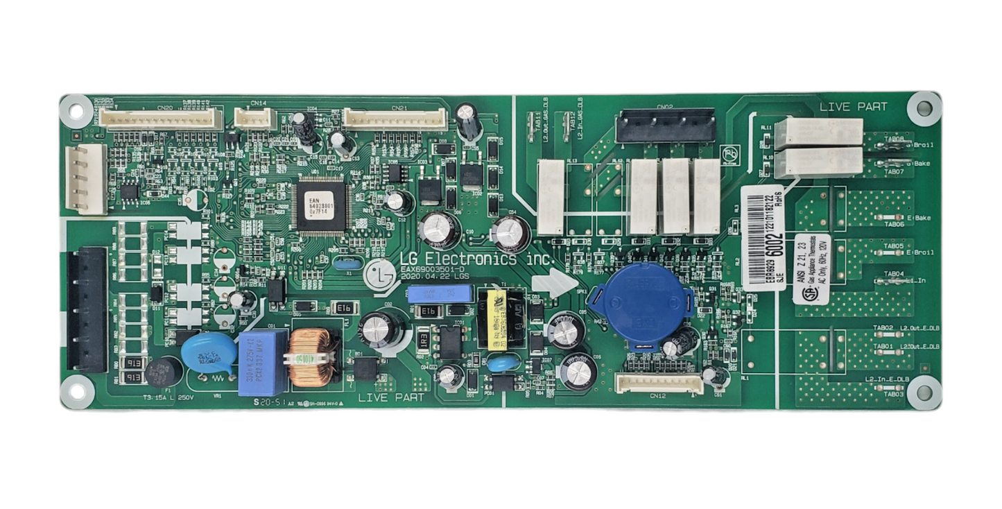 Genuine LG Range Control Board EBR89296002 Same Day Shipping & 60 Days Warranty*