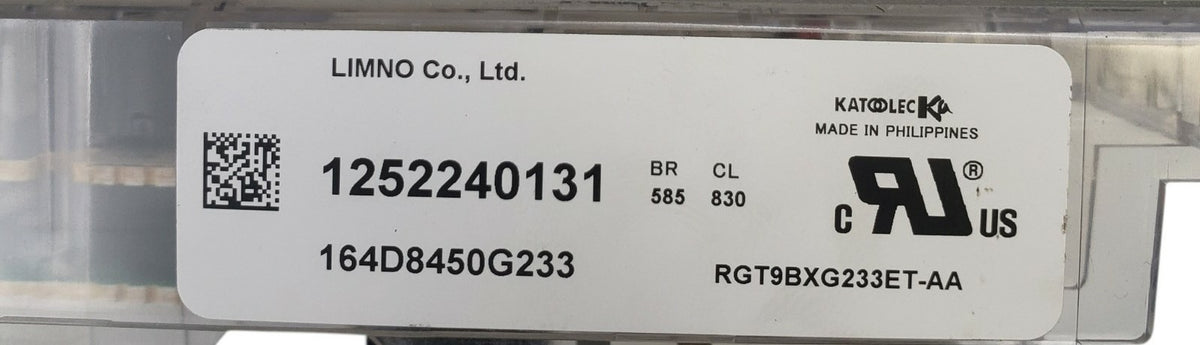 GE New Range Control Board 164D8450G233 **Same Day Shipping & 60 Days Warranty**