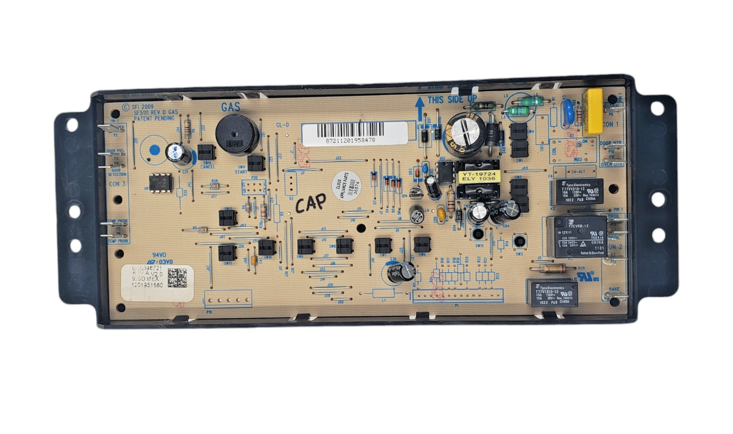 Genuine Whirlpool Range Control Board W10348721 Same Day Ship & 60 Days Warranty
