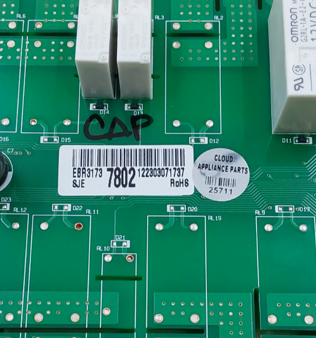 New LG Range Oven Control Board EBR31737802 Same Day Shipping & 60 Days Warranty