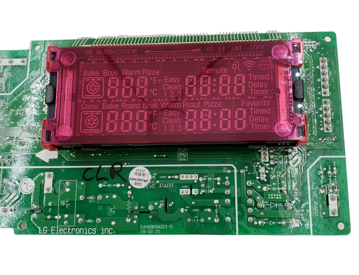 Genuine LG Range Control Board EBR87050401 *Same Day Shipping & 60 Days Warranty